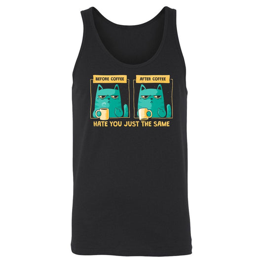 Unisex Jersey Tank - 2T1BRBCG - Black - 1