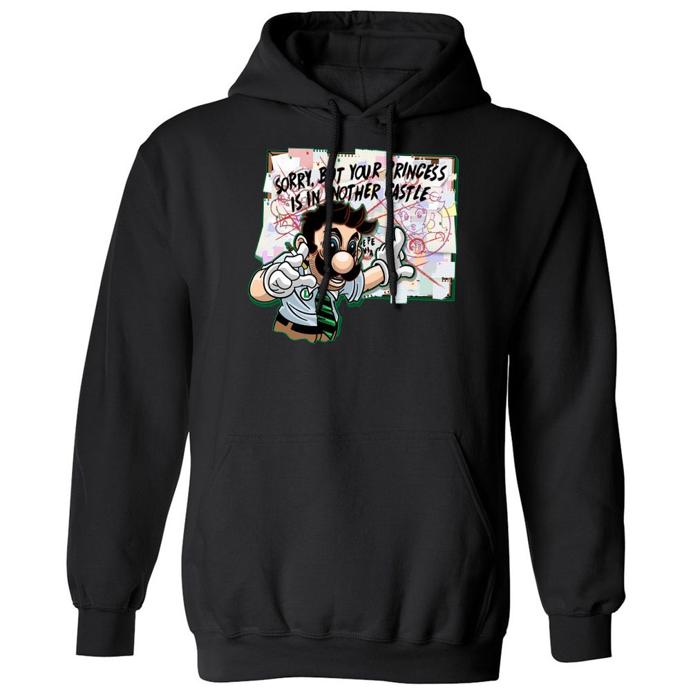 Classic Unisex Hoodie - 4C53QCGH - Black - 1