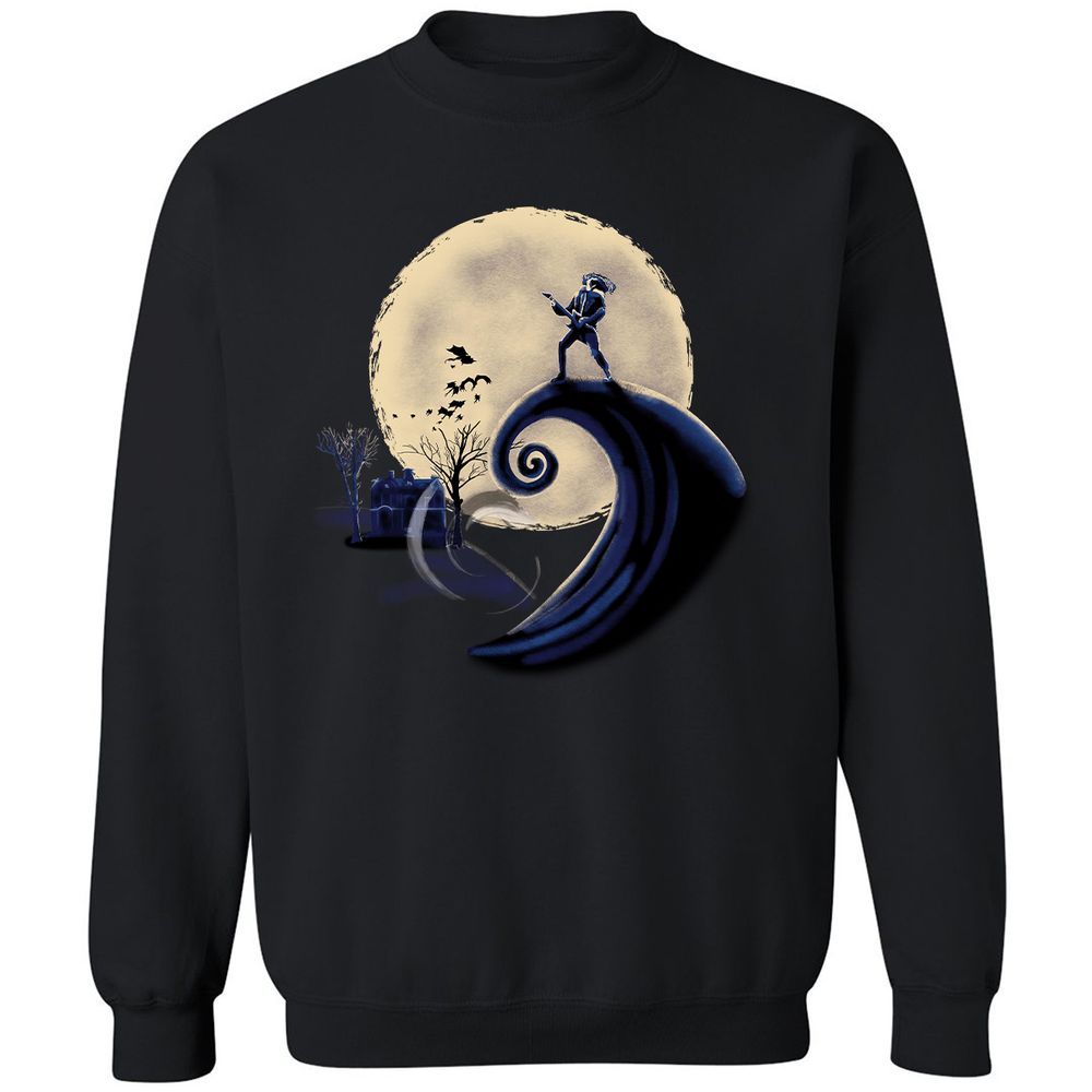 Classic Unisex Sweatshirt - XX7U98JS - Black - 1