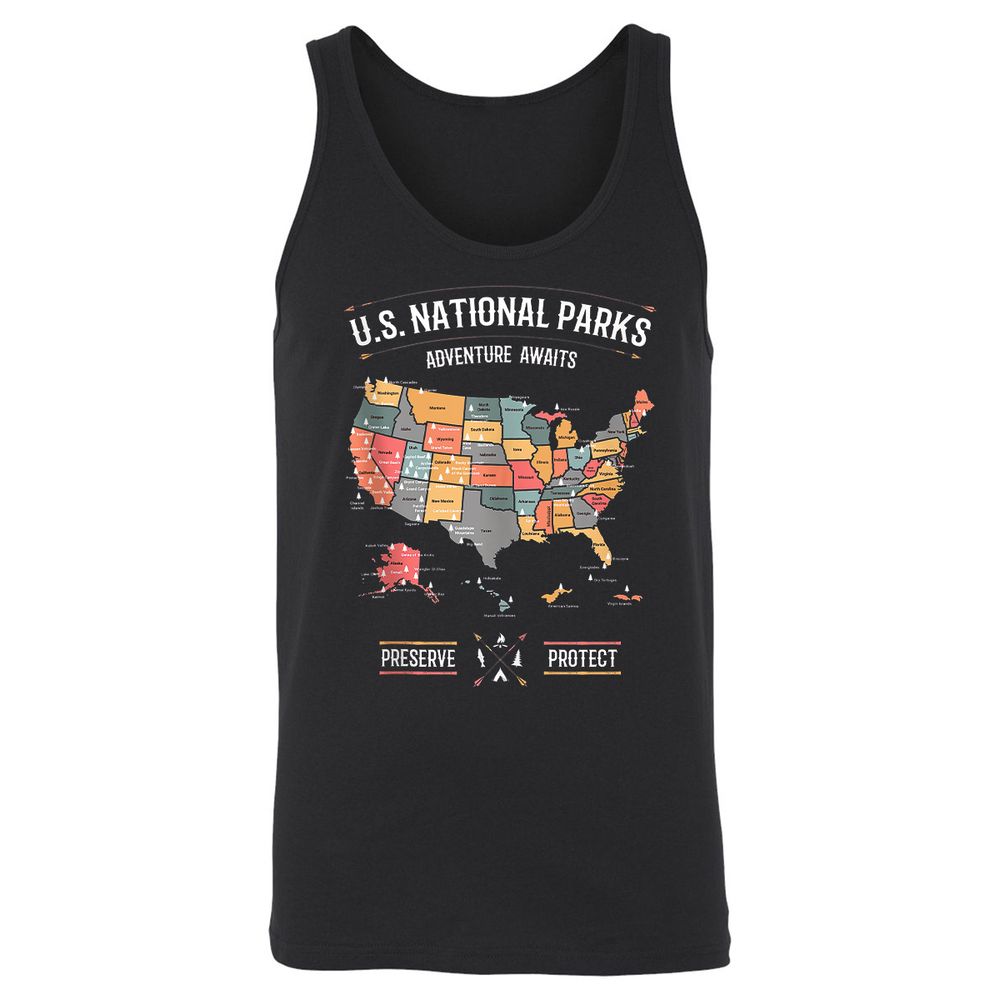 Unisex Jersey Tank - X9MUYREP - Black - 1