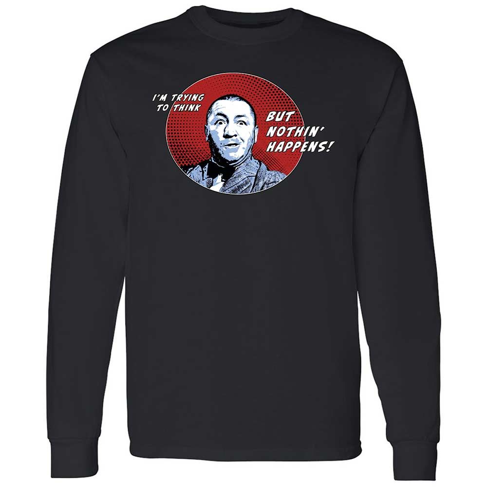 Long Sleeve T-Shirt - EGWHDEAH - Black - 1