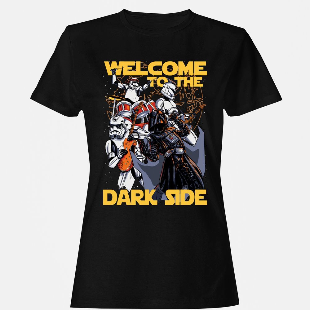 Women's T-Shirt - T6B9QAHD - Black - 1