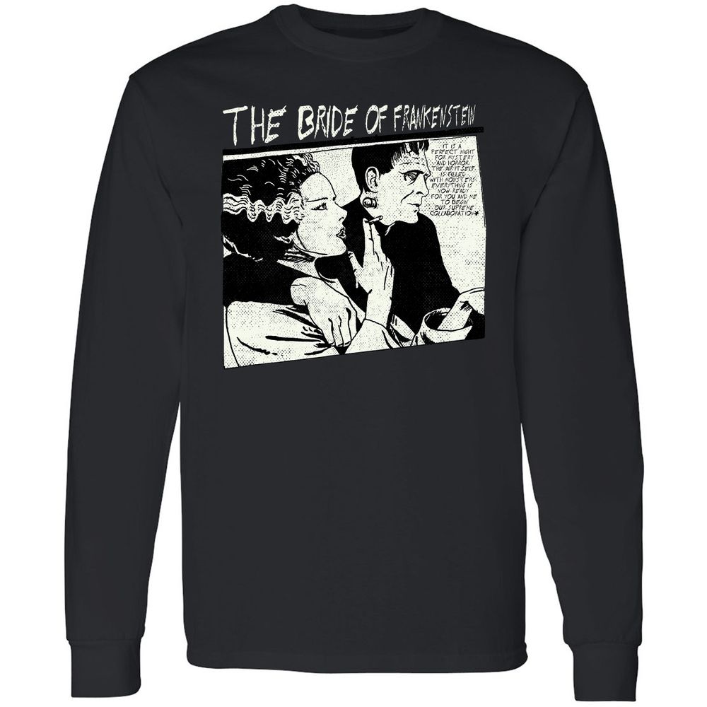 Long Sleeve T-Shirt - X4NB14AF - Black - 1