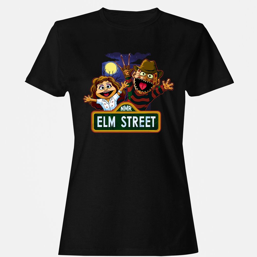 Women's T-Shirt - 8CHCJ5QE - Black - 1