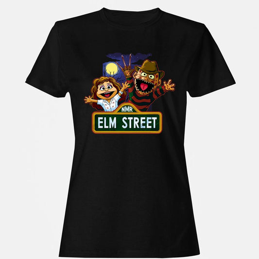 Women's T-Shirt - 8CHCJ5QE - Black - 1