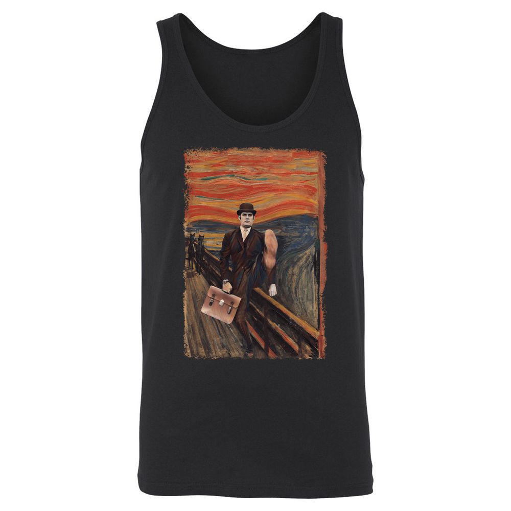 Unisex Jersey Tank - V7JVRZGF - Black - 1