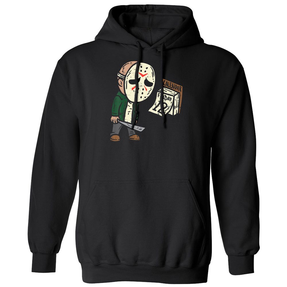 Classic Unisex Hoodie - G73H8T2Y - Black - 1