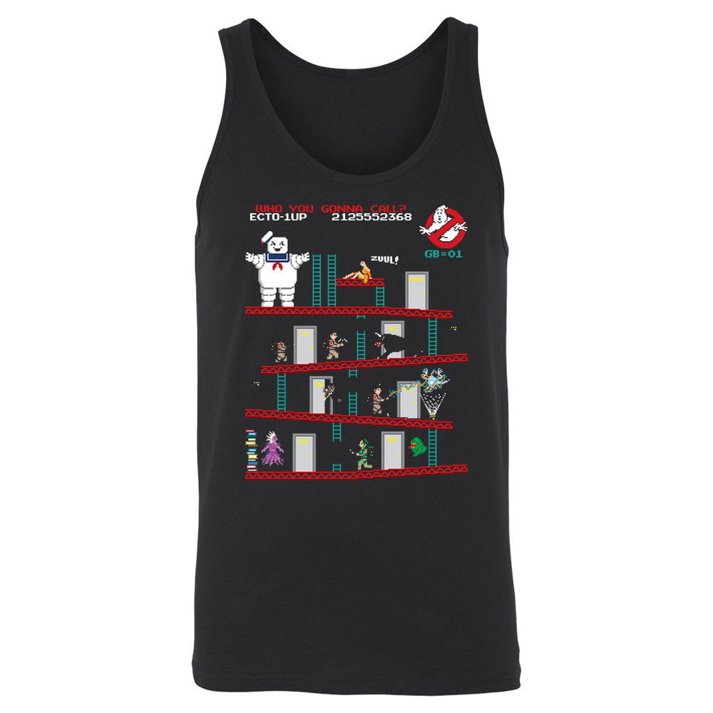 Unisex Jersey Tank - WXGD83VL - Black - 1