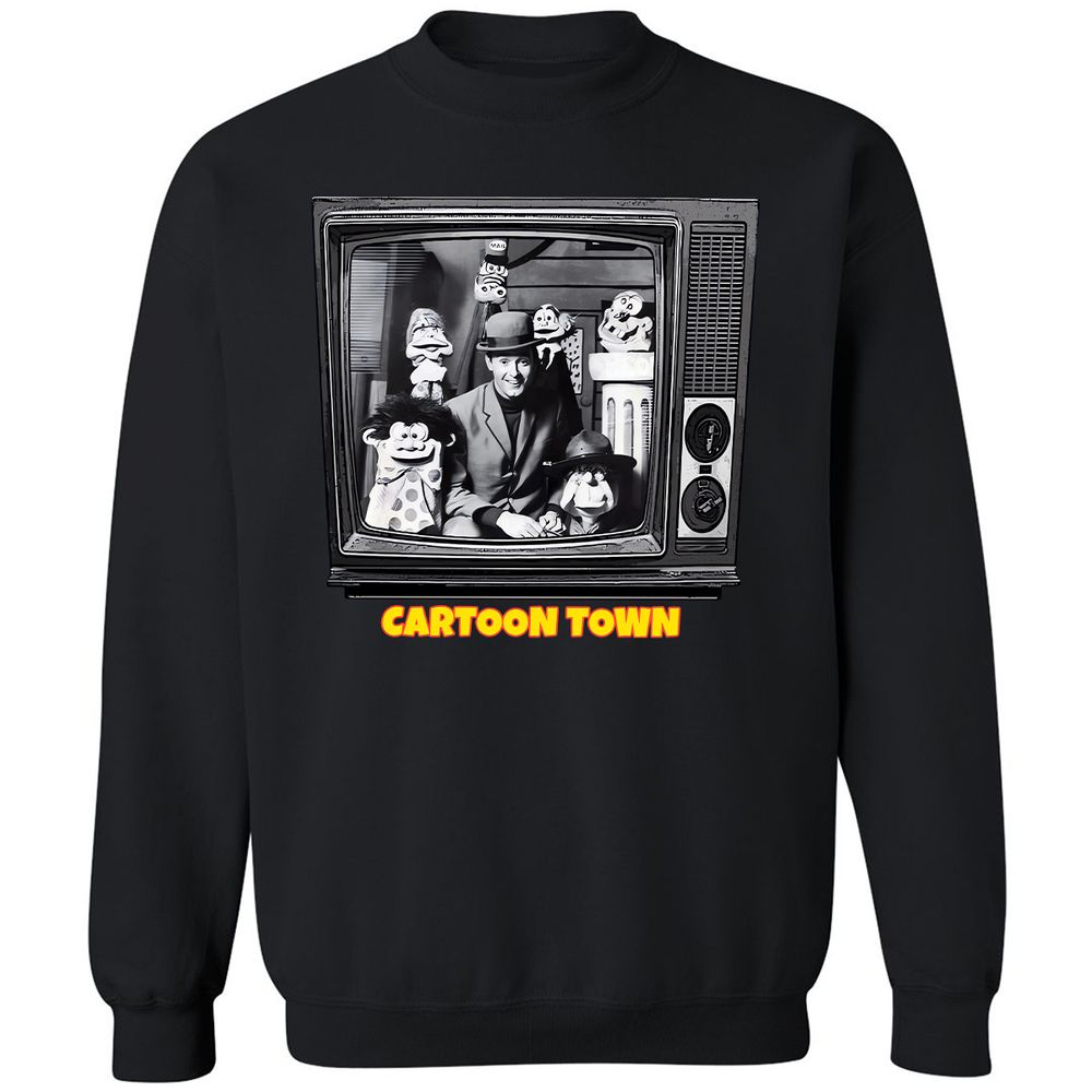 Cartoon Town - Black - 1