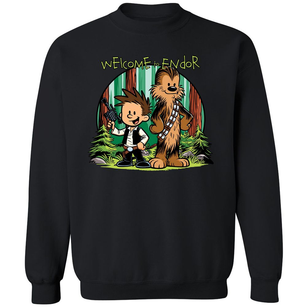 Classic Unisex Sweatshirt - NNQMPPGH - Black - 1