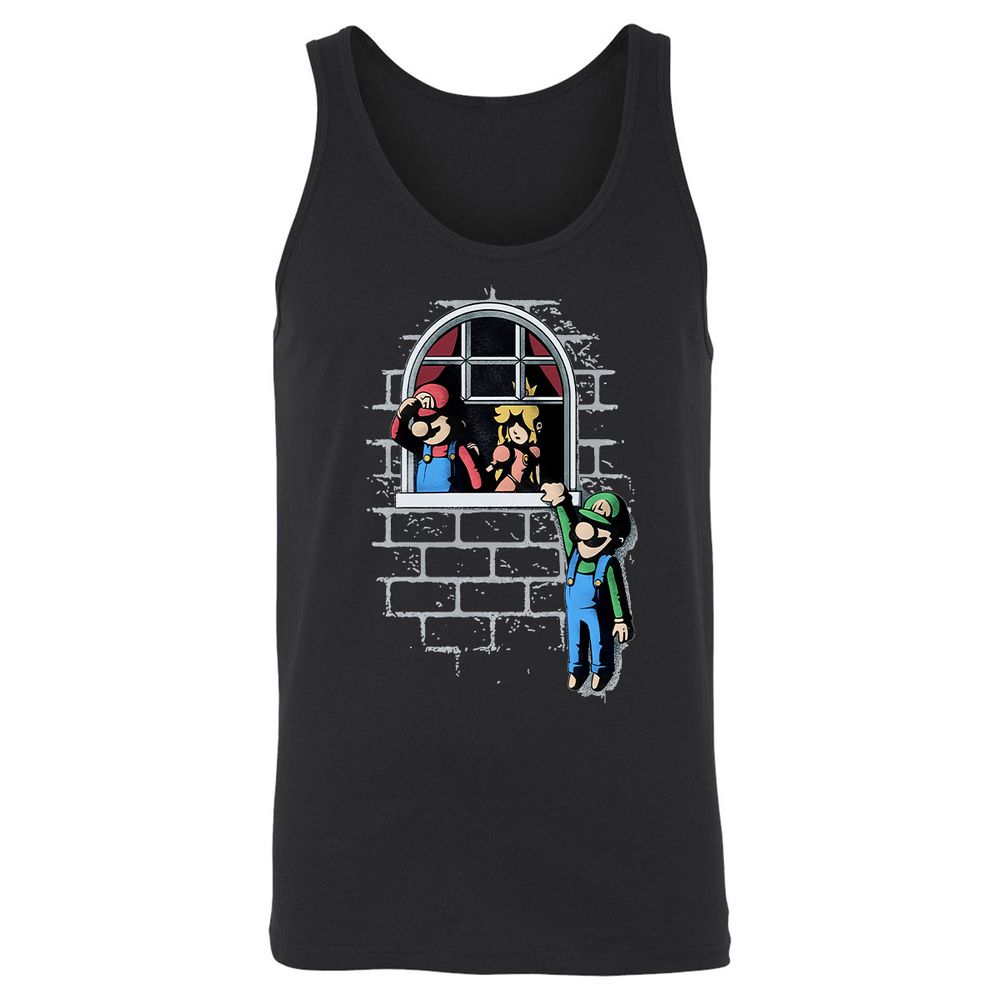 Unisex Jersey Tank - V82ULF26 - Black - 1