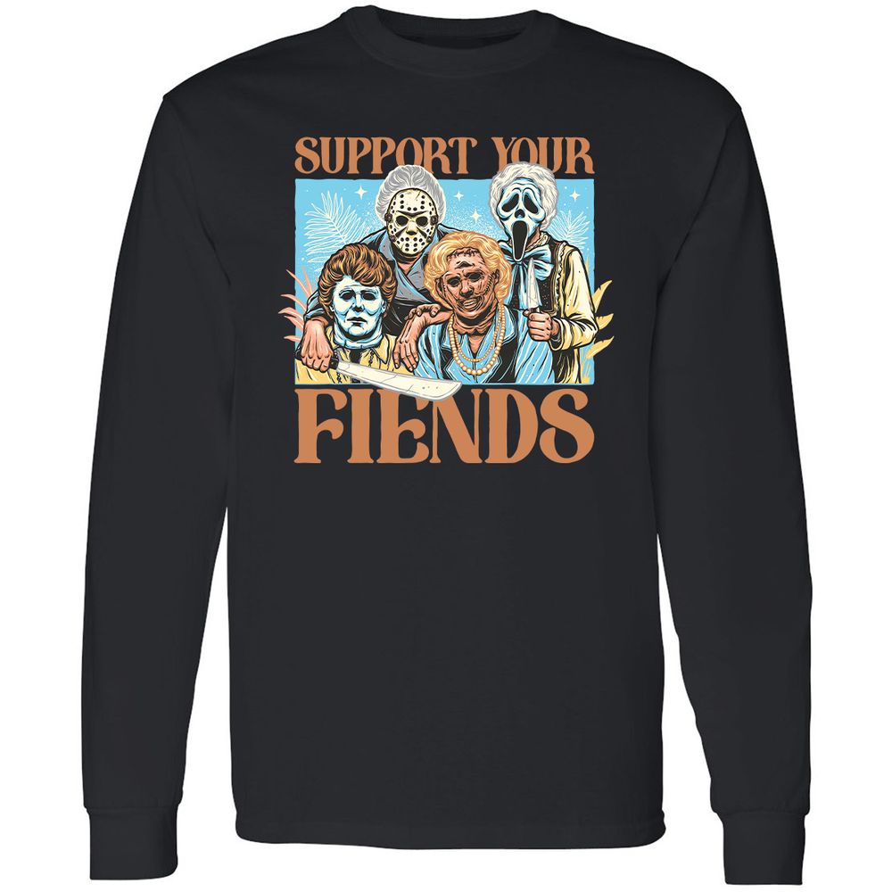 Long Sleeve T-Shirt - G8B8J5ZV - Black - 1