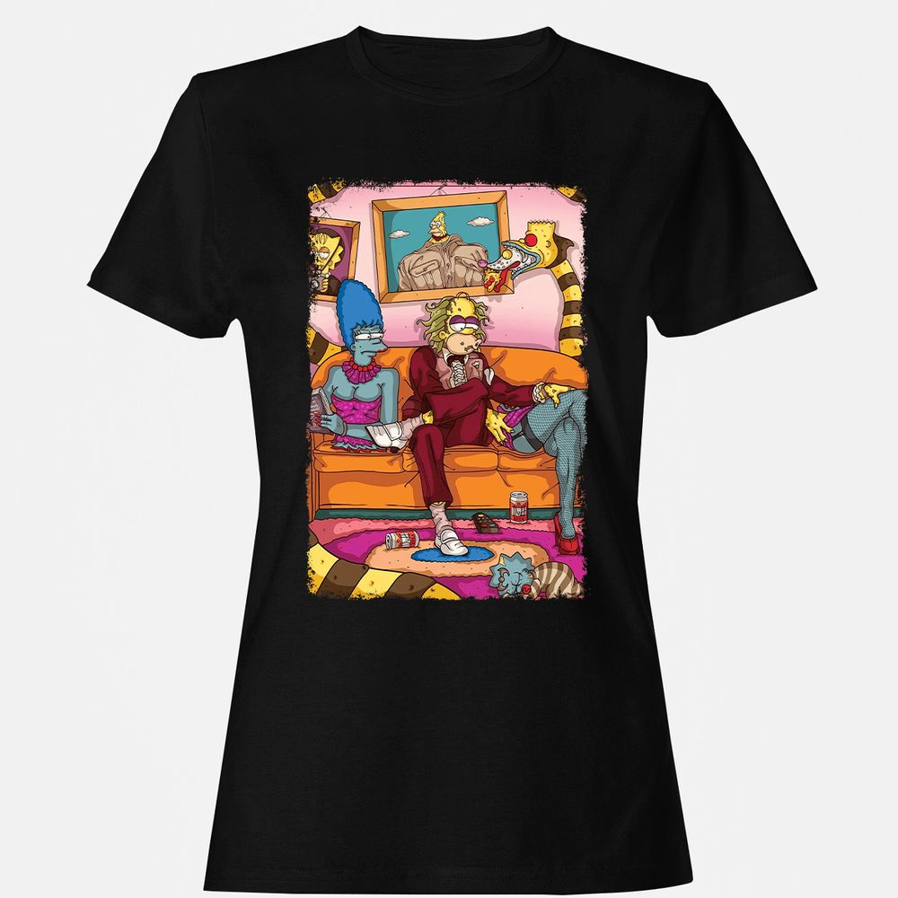 Women's T-Shirt - 8FGFK9MG - Black - 1