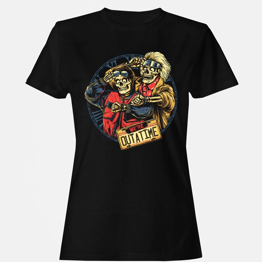 Women's T-Shirt - NLQF55VL - Black - 1