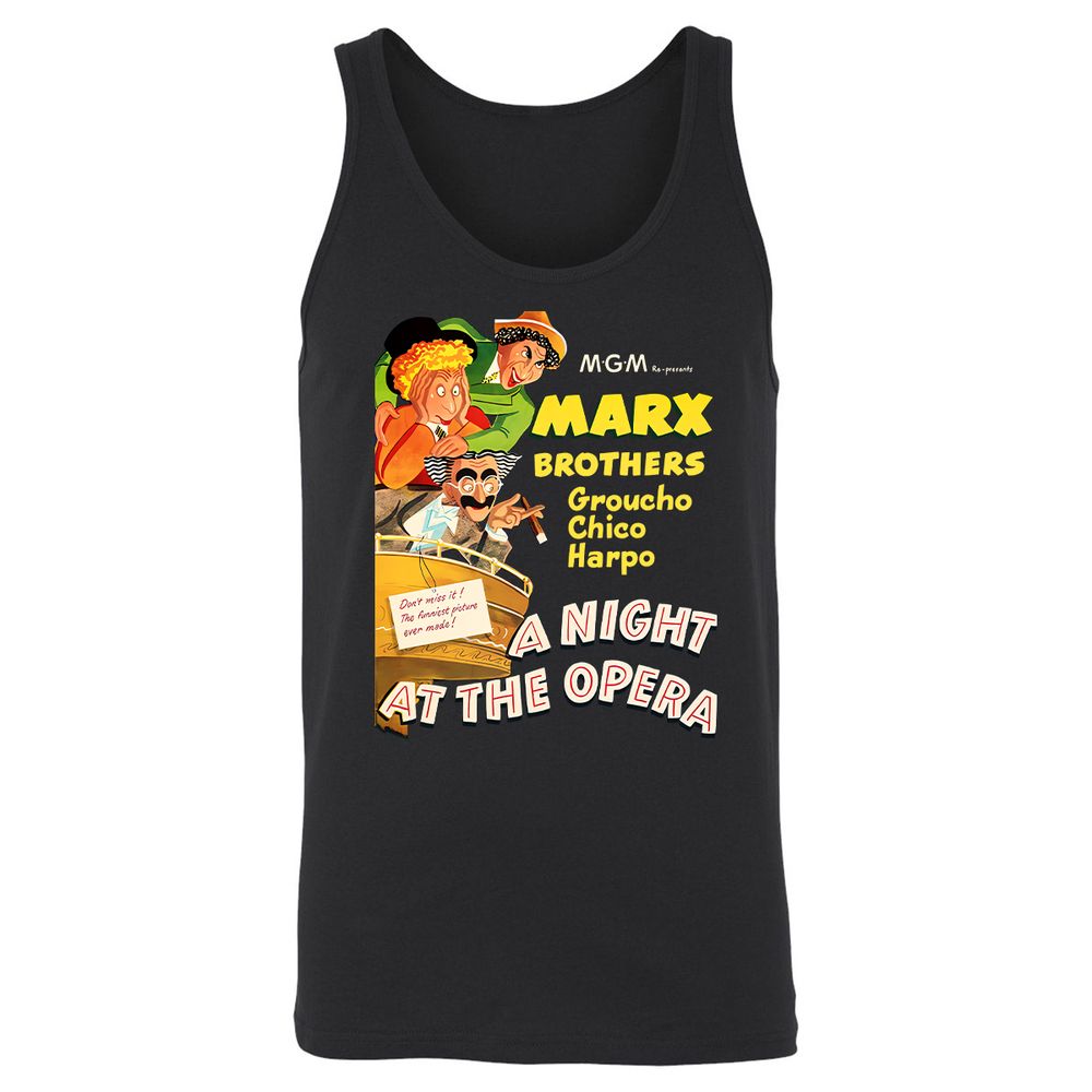 Unisex Jersey Tank - 67GGSFUV - Black - 1