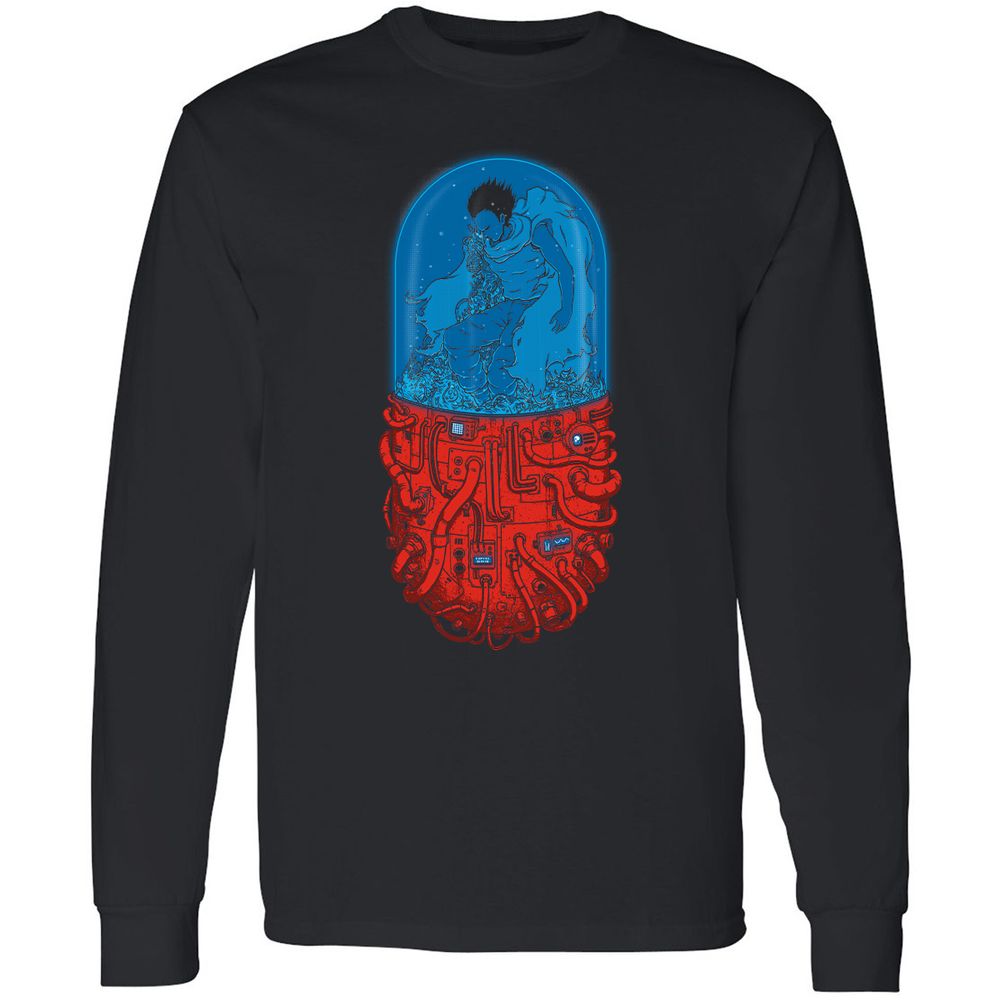 Long Sleeve T-Shirt - 2XMUPGBV - Black - 1