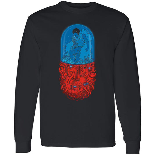 Long Sleeve T-Shirt - 2XMUPGBV - Black - 1