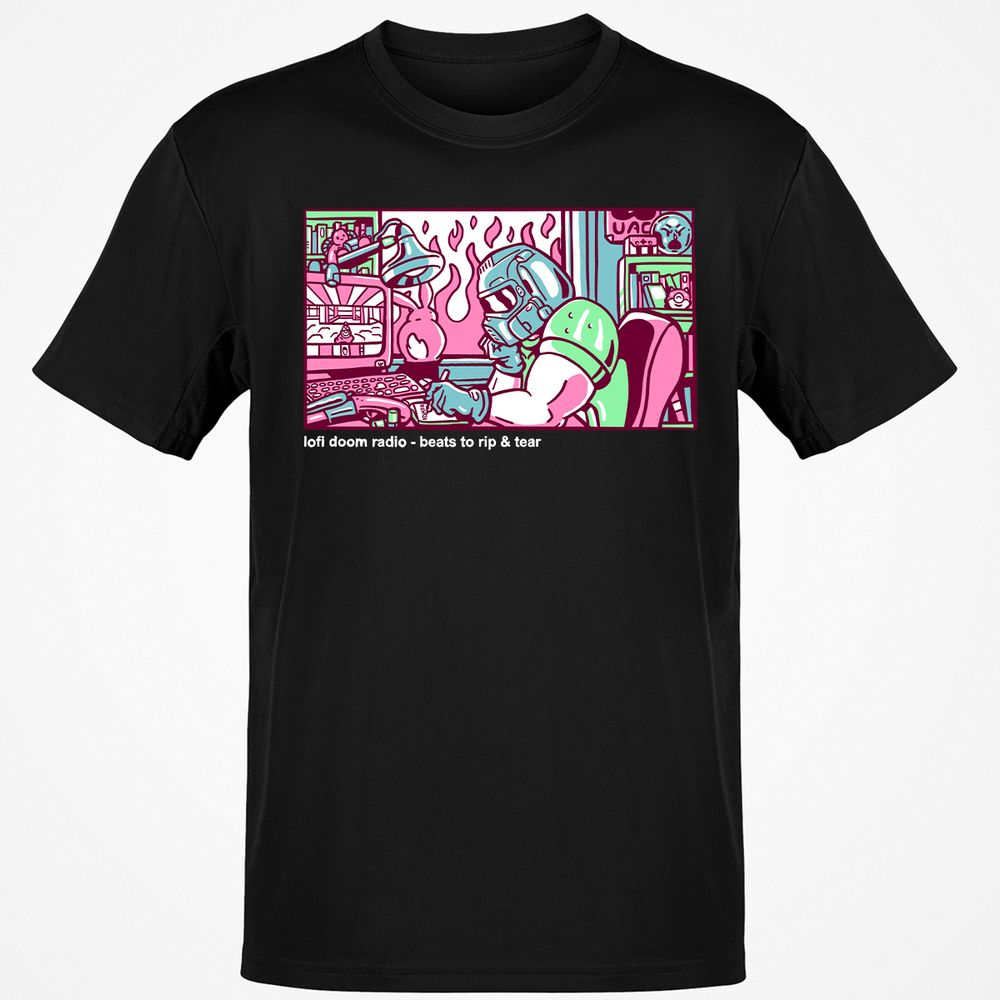 Classic Unisex T-Shirt - P4LFRW16 - Black - 1