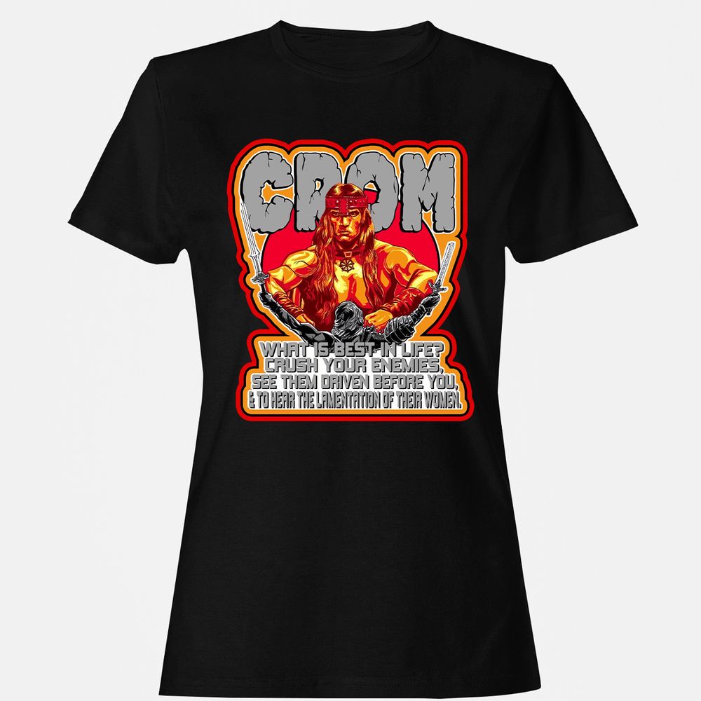Women's T-Shirt - GHUJ33JE - Black - 1