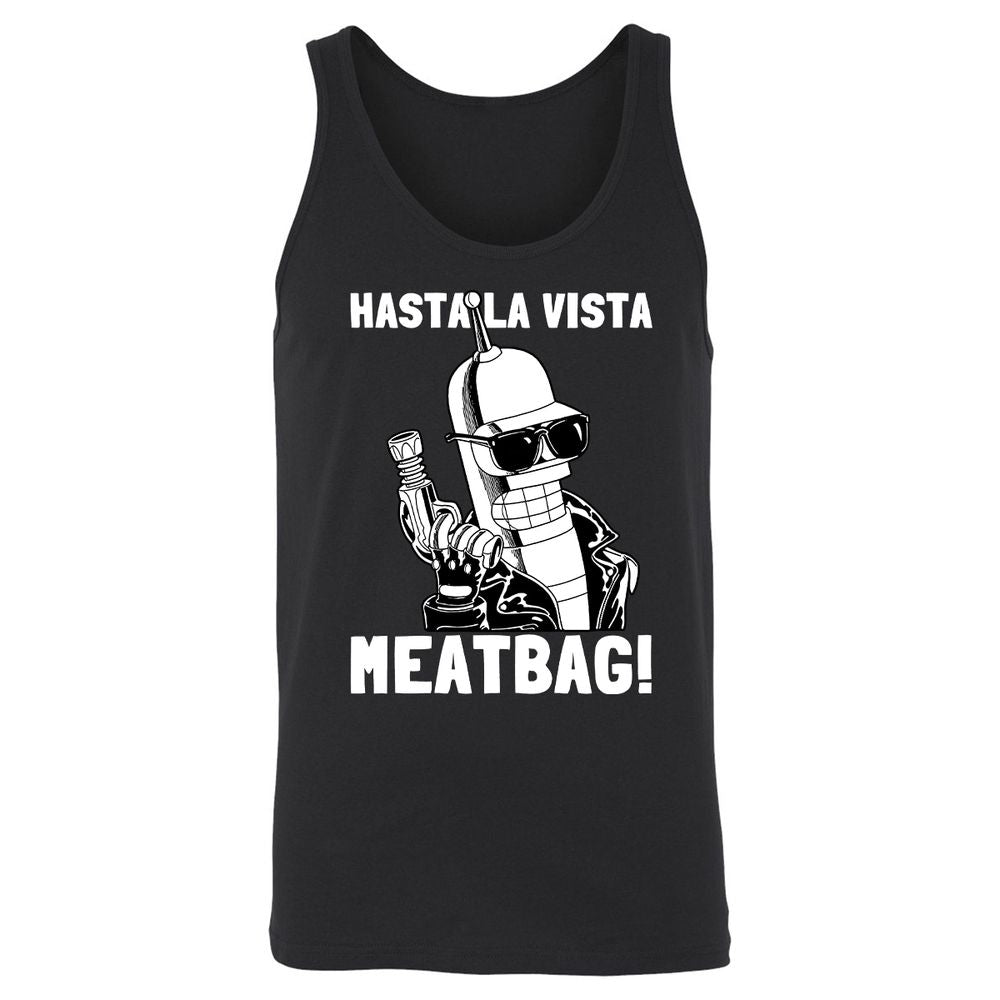 Unisex Jersey Tank - E84YX4KV - Black - 1