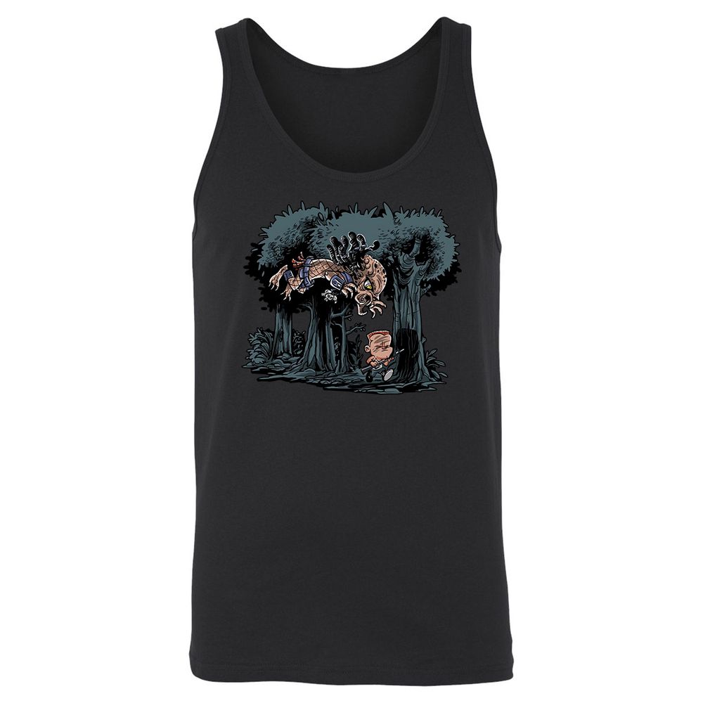 Unisex Jersey Tank - R7V347ZR - Black - 1