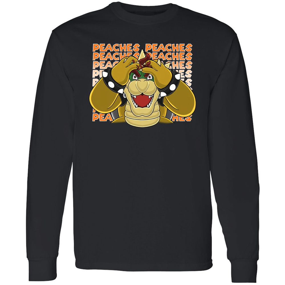 Long Sleeve T-Shirt - M2ZFKBD2 - Black - 1