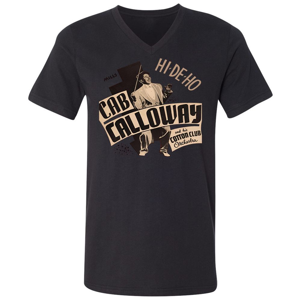 Unisex V-Neck T-Shirt - Z2LN933K - Black - 1