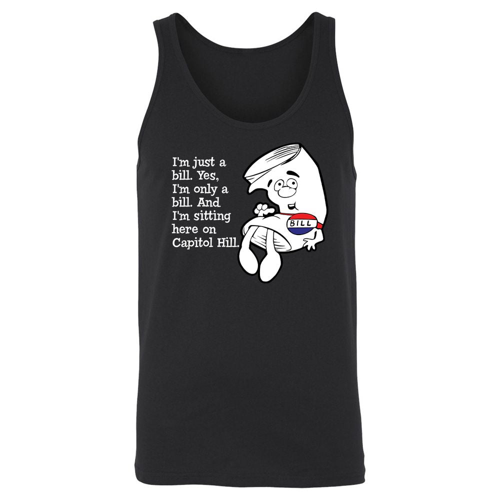 Unisex Jersey Tank - 4D8UBMSG - Black - 1