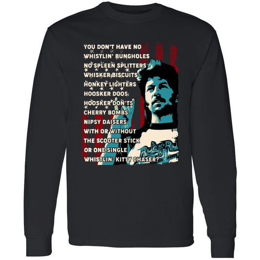 Long Sleeve T-Shirt - QZZZ8WFD - Black - 1