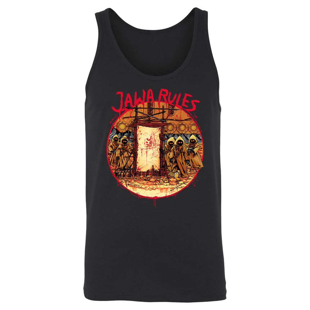 Unisex Jersey Tank - KKJ3LQFN - Black - 1