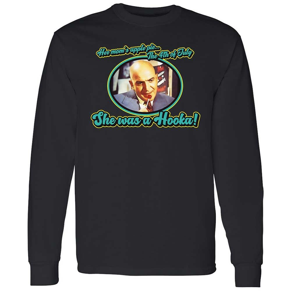 Long Sleeve T-Shirt - LJNX5168 - Black - 1