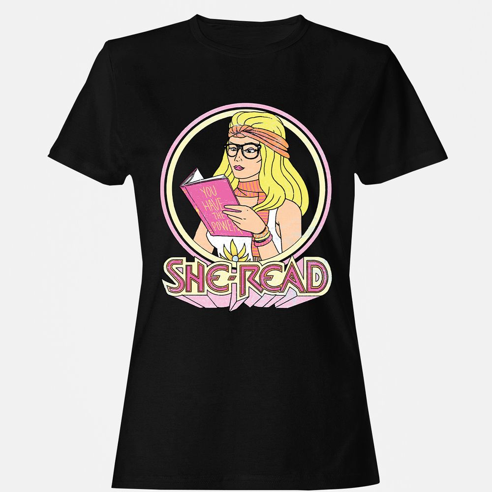 Women's T-Shirt - P8SAKUVQ - Black - 1