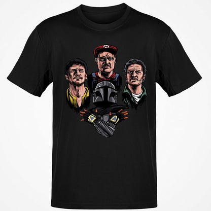 Classic Unisex T-Shirt - 9E3N71WF - Black - 1