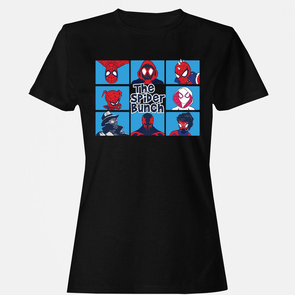 Women's T-Shirt - 8YV1JYAZ - Black - 1