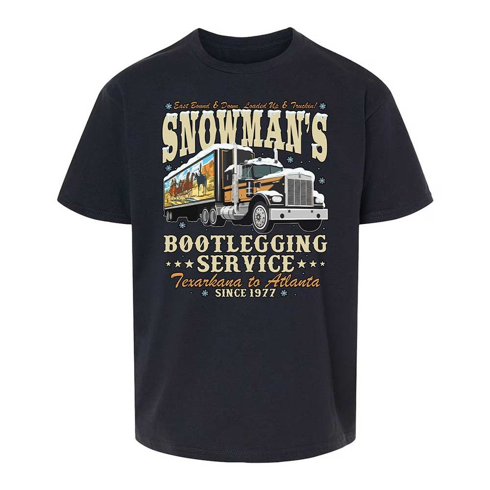 Snowman's Bootlegging Service - Black - 1