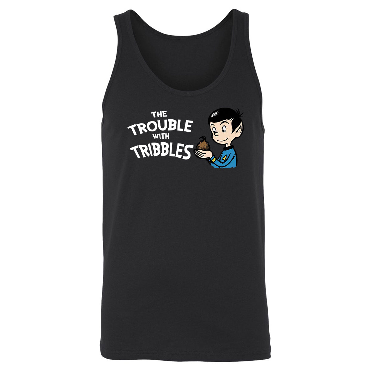 Unisex Jersey Tank - 2LRDQWJ6 - Black - 1