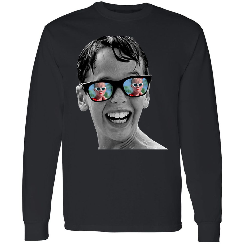 Long Sleeve T-Shirt - 614VW941 - Black - 1
