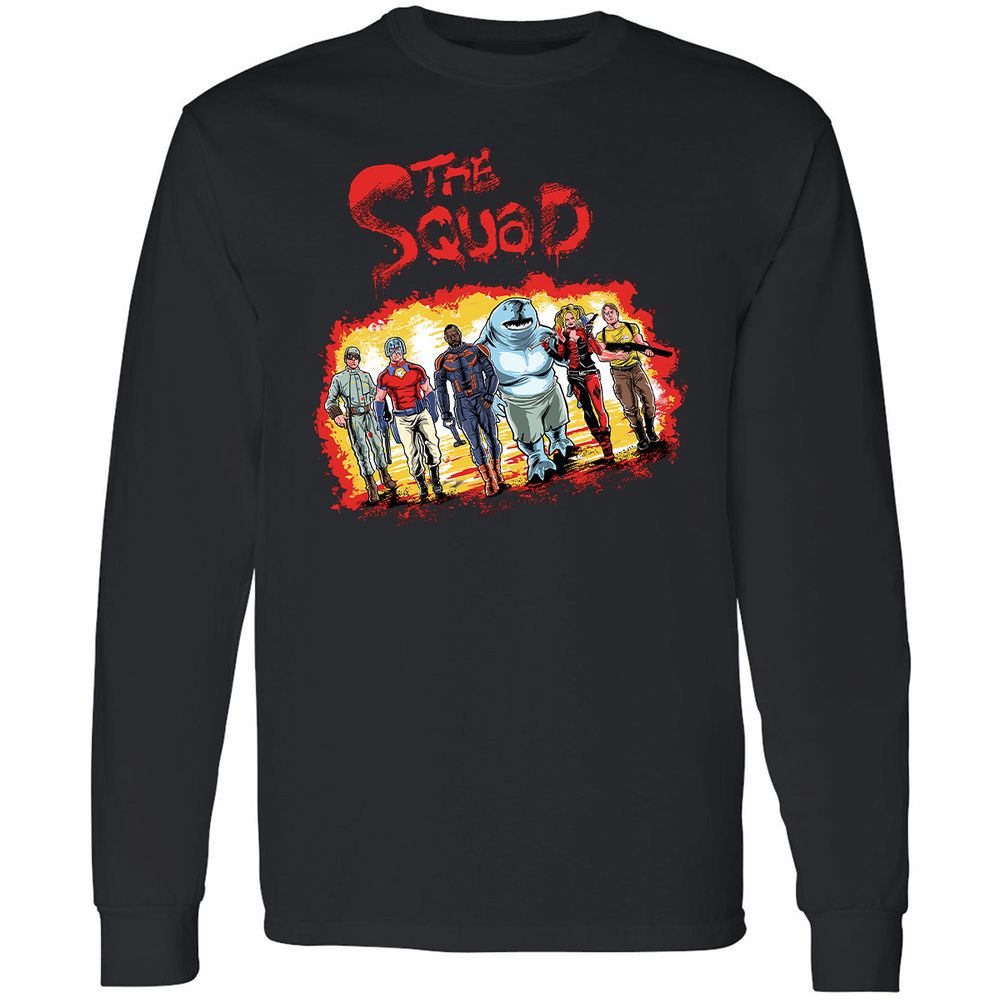 Long Sleeve T-Shirt - CKQFLPCE - Black - 1