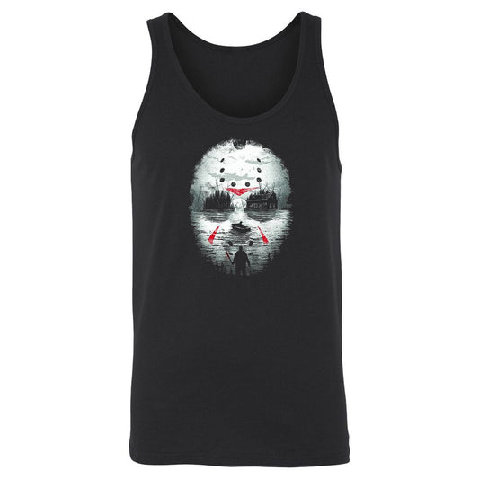 Unisex Jersey Tank - 5JPBGAZH - Black - 1