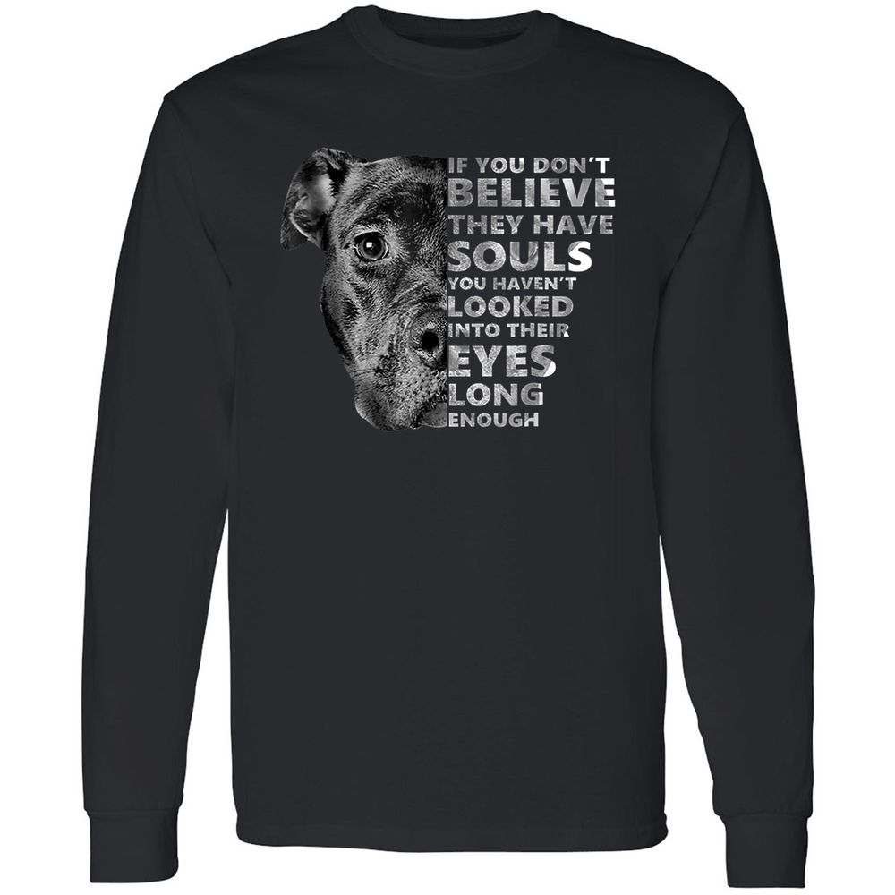 Long Sleeve T-Shirt - GBZFAMWP - Black - 1