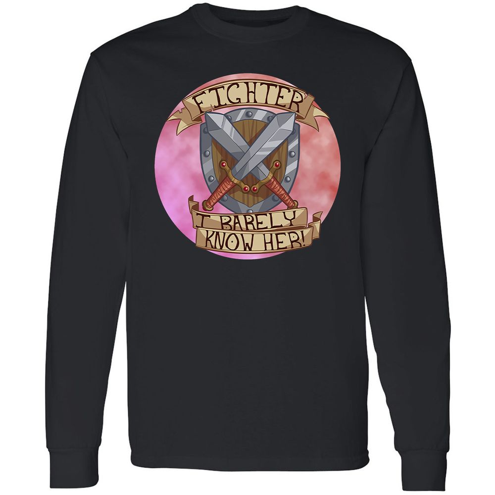 Long Sleeve T-Shirt - HF5ZFBT2 - Black - 1