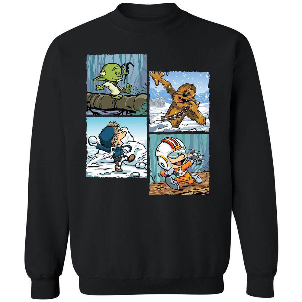 Classic Unisex Sweatshirt - DZU7KJFN - Black - 1