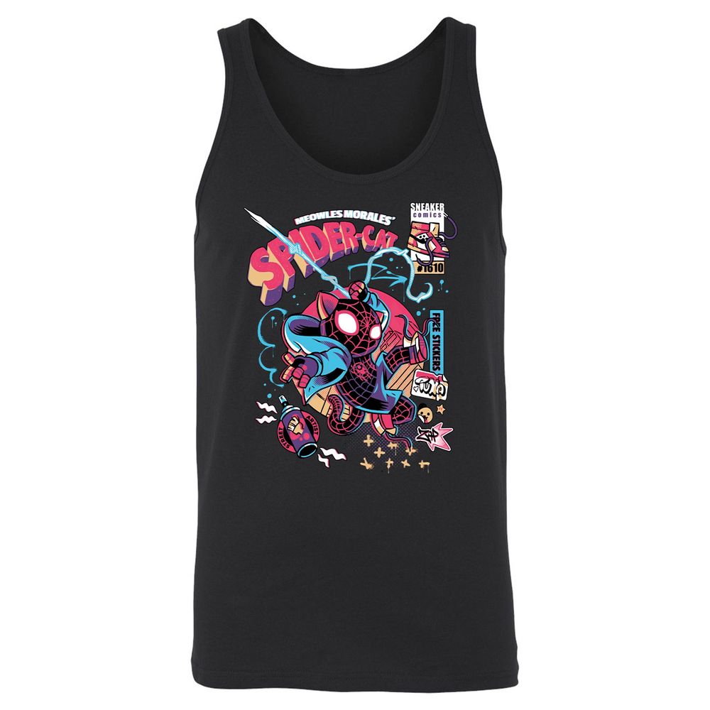 Unisex Jersey Tank - GPQVFUTH - Black - 1