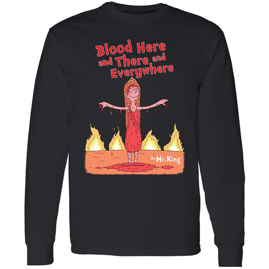 Long Sleeve T-Shirt - T9FHDWHL - Black - 1