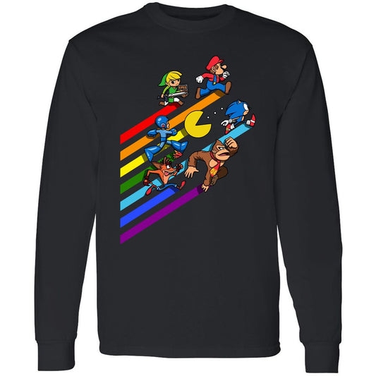 Long Sleeve T-Shirt - R8627NCT - Black - 1