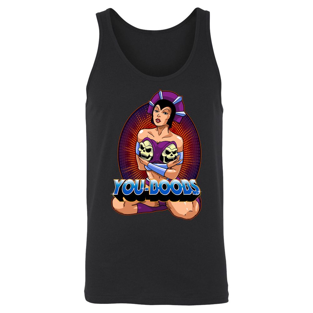 Unisex Jersey Tank - SQB6EZST - Black - 1