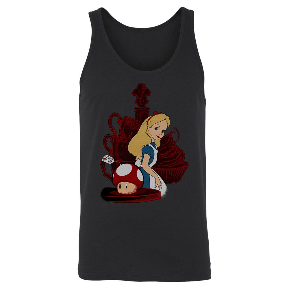 Unisex Jersey Tank - 7AG5BJR6 - Black - 1