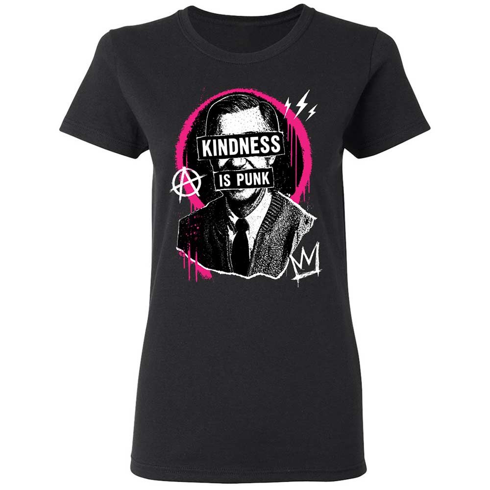 Kindness is Punk - Black - 1