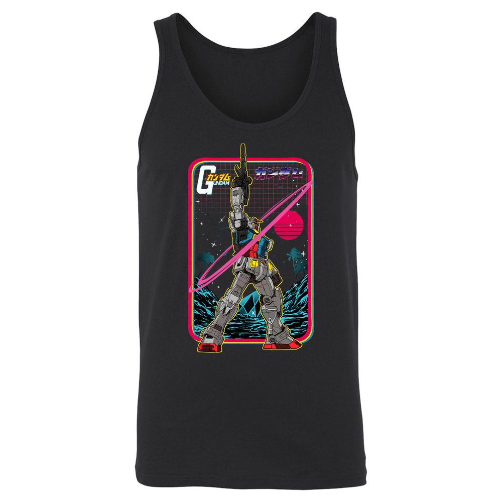 Unisex Jersey Tank - BE6Y8GLX - Black - 1