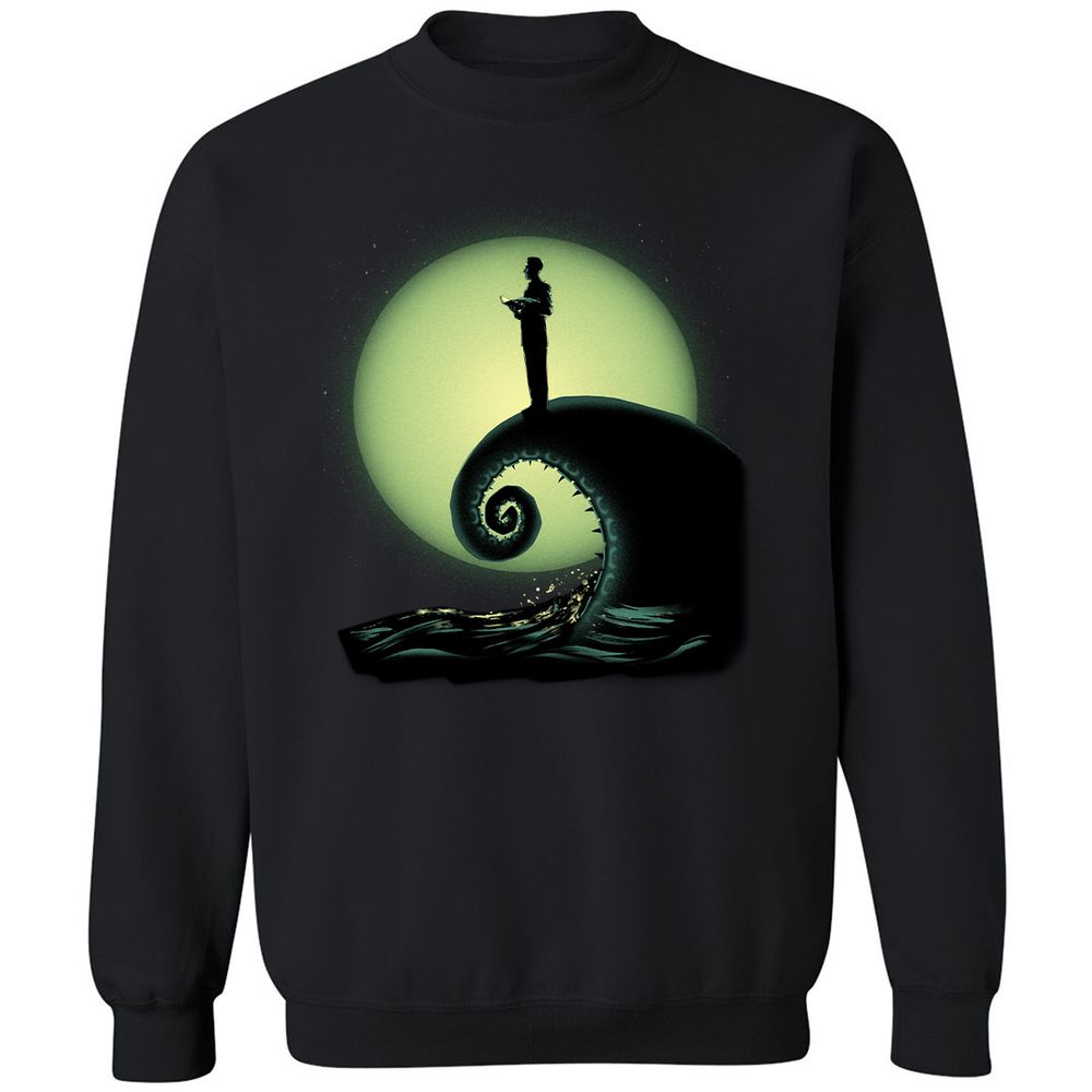 Classic Unisex Sweatshirt - DNMWWFCM - Black - 1